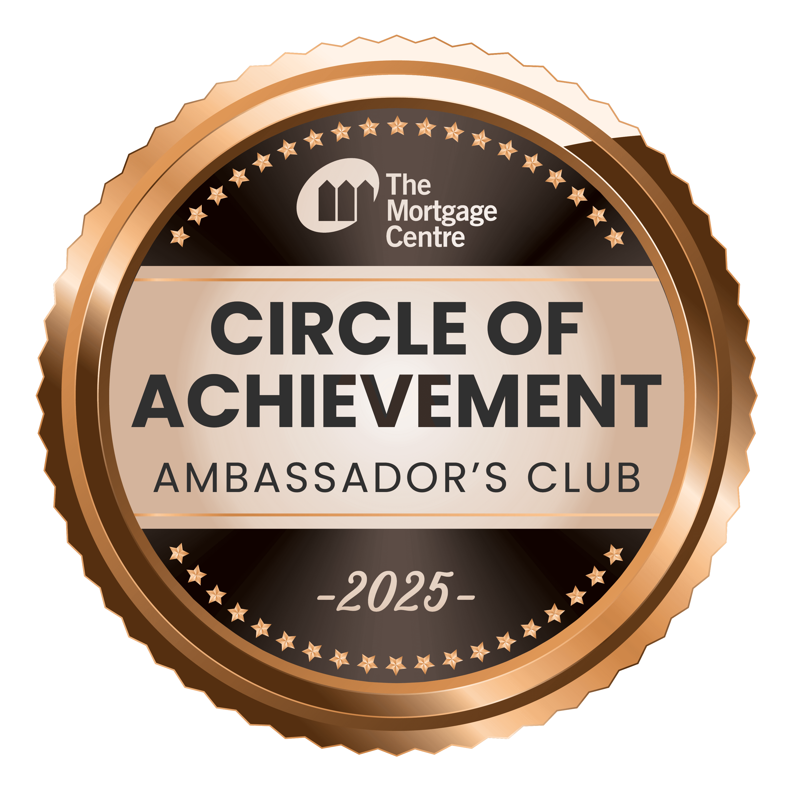 Professional credential badge